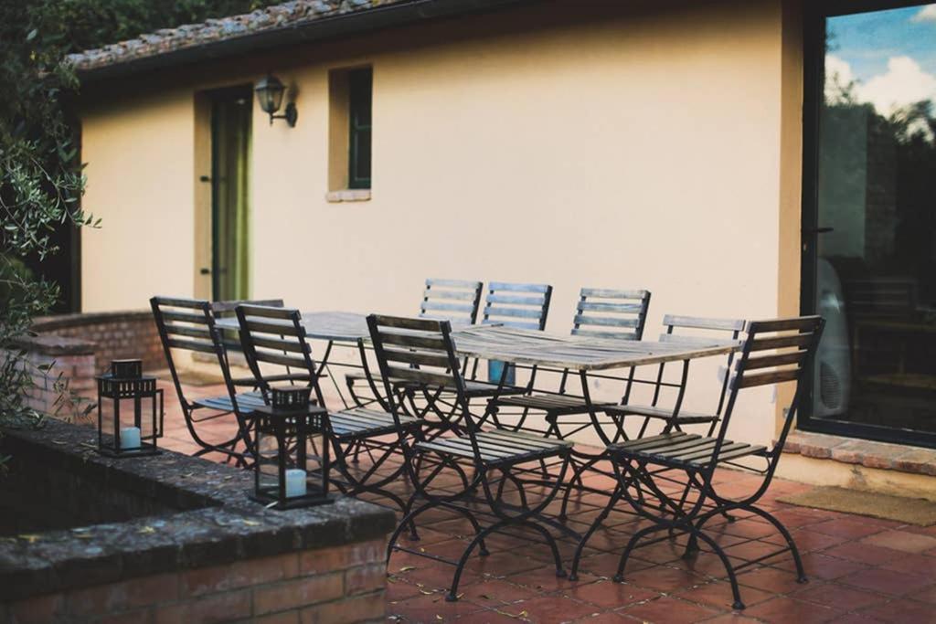 Villa Capannina Vico d'Arbia Bagian luar foto