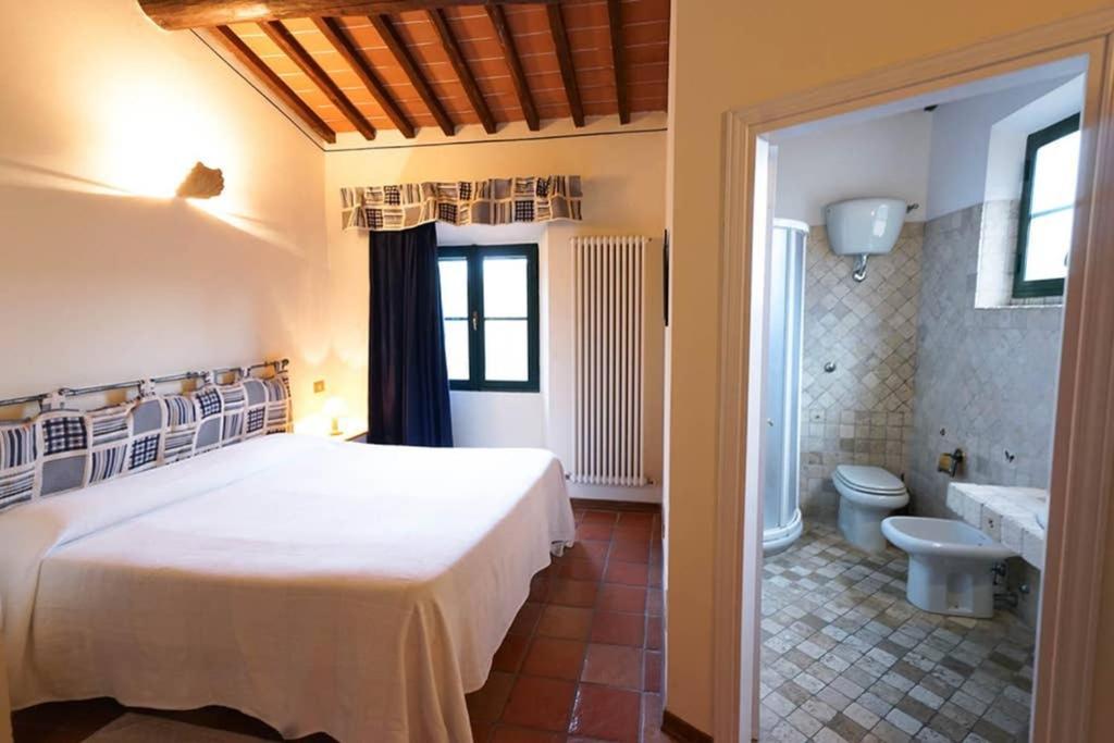 Villa Capannina Vico d'Arbia Bagian luar foto