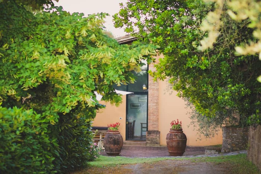 Villa Capannina Vico d'Arbia Bagian luar foto