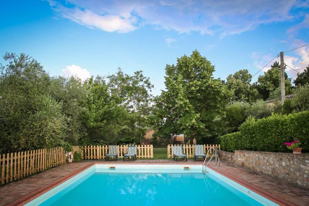 Villa Capannina Vico d'Arbia Bagian luar foto