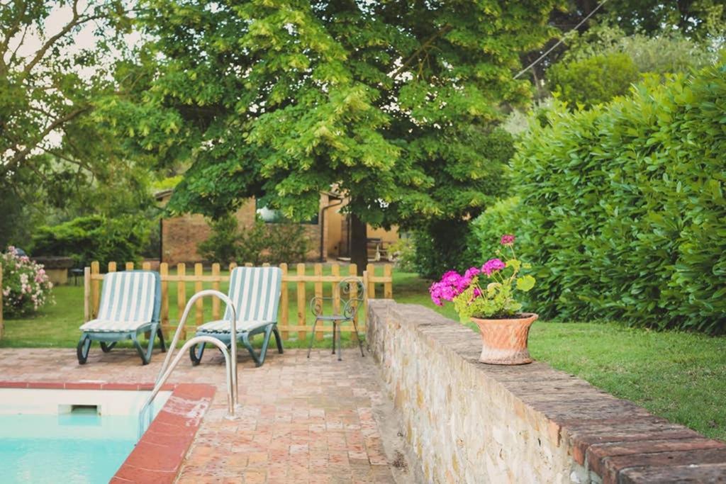 Villa Capannina Vico d'Arbia Bagian luar foto