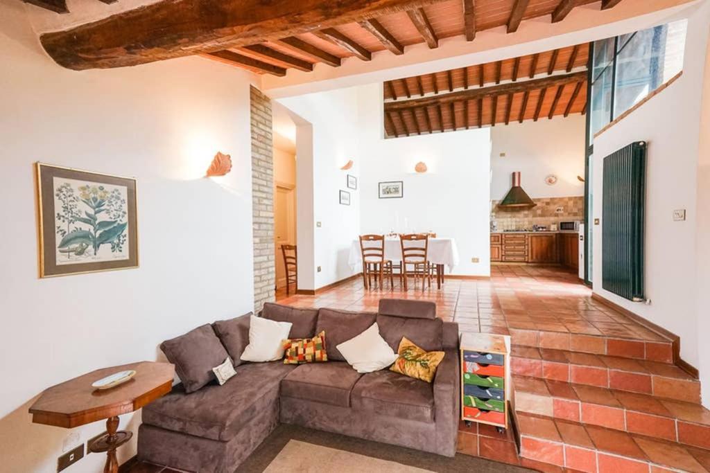 Villa Capannina Vico d'Arbia Bagian luar foto